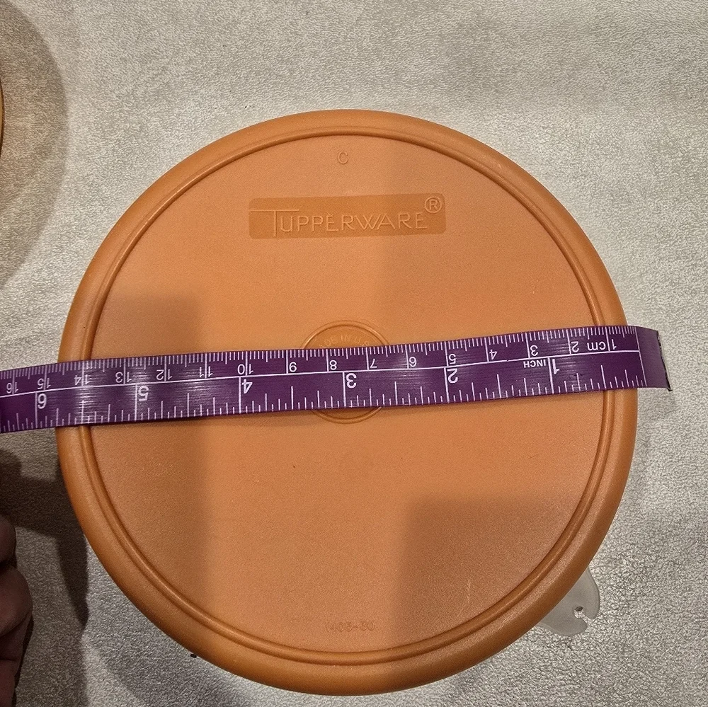 Tupperware Mixed Lot Wonder Bowls Harvest, Canister Granite, Pie Slice